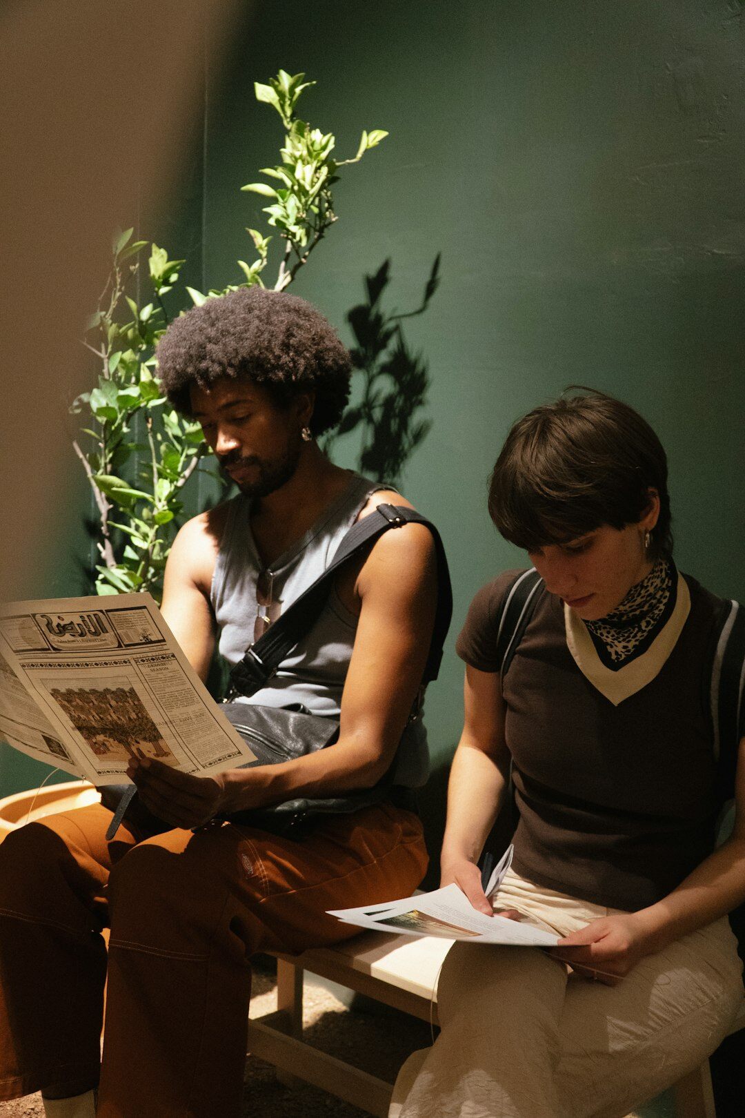actor reading script